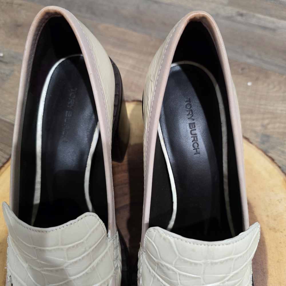 Tory Burch Cream Women's Shoes